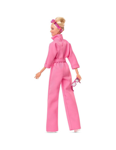 Muñeca Barbie en Mono Rosa - Mattel HRF29 - 32.4 cm