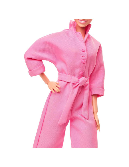 Muñeca Barbie en Mono Rosa - Mattel HRF29 - 32.4 cm