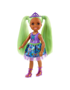 Muñeca Chelsea Sprite Barbie Dreamtopia 17.78 cm con accesorios