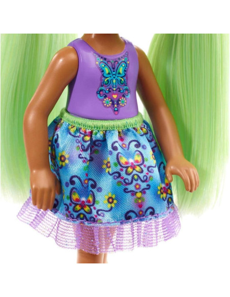 Muñeca Chelsea Sprite Barbie Dreamtopia 17.78 cm con accesorios
