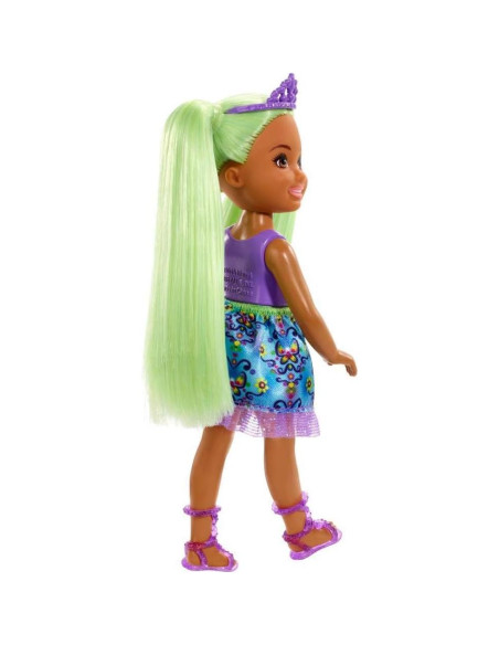 Muñeca Chelsea Sprite Barbie Dreamtopia 17.78 cm con accesorios