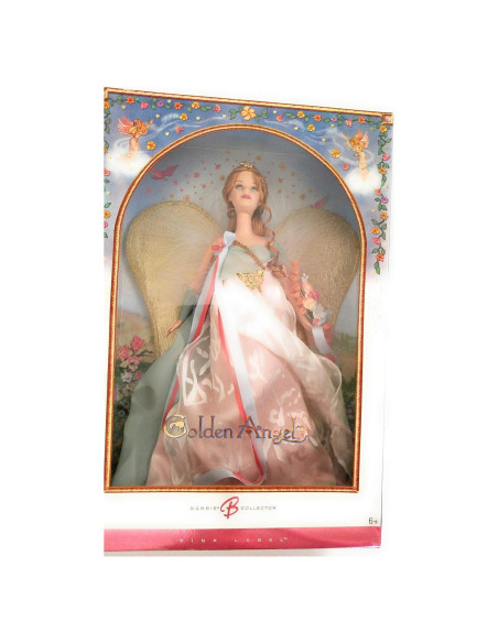 Muñeca Barbie Coleccionista Ángel Dorado 34.3 cm Mattel