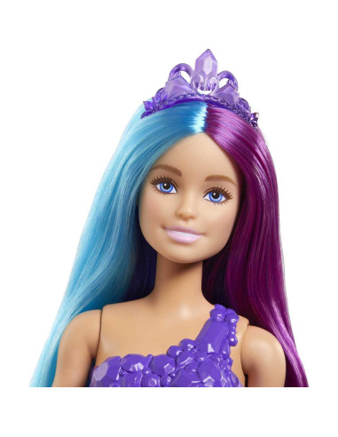 Muñeca Sirena Barbie Dreamtopia con Cabello Largo y Accesorios