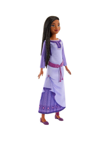 Muñeca Asha de Rosas Mattel Disney Wish, Posable con Accesorios