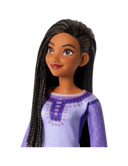 Muñeca Asha de Rosas Mattel Disney Wish, Posable con Accesorios