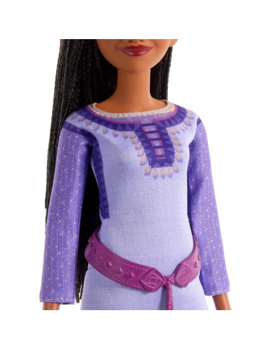 Muñeca Asha de Rosas Mattel Disney Wish, Posable con Accesorios