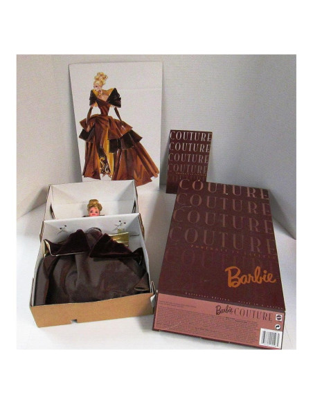 Muñeca Barbie Couture Retrato en Tafetán Mattel 1996