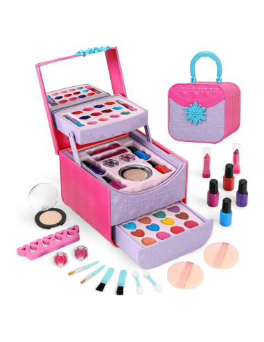 Kit de Maquillaje para Niñas Merabufa 45 en 1 No Tóxico