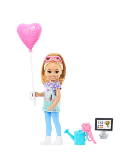 Muñeca Chelsea Florista Mattel con 5 Accesorios Temáticos