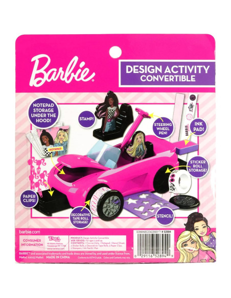 Actividad Convertible de Diseño Barbie - 230g - 3 años+
