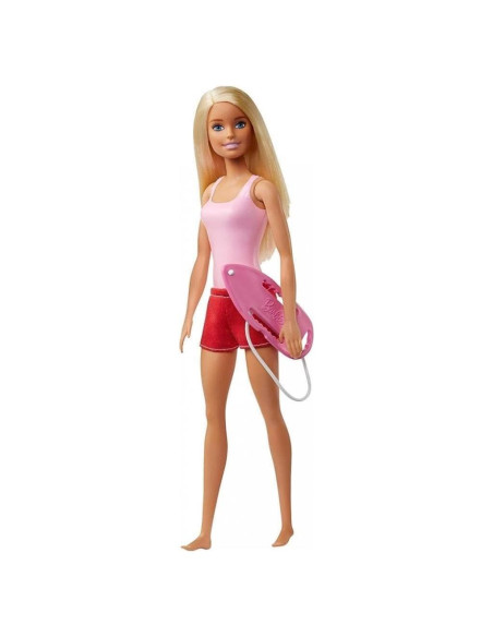 Muñeca Barbie Carrera Salvavidas Estándar Mattel 31.8 cm