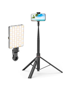 Trípode Automático TONEOF 168cm con Luz Selfie LED 60