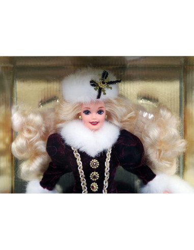 Muñeca Barbie Navidad Feliz Mattel 1996 - Edición Especial