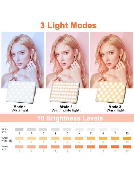 Trípode Automático TONEOF 168cm con Luz Selfie LED 60