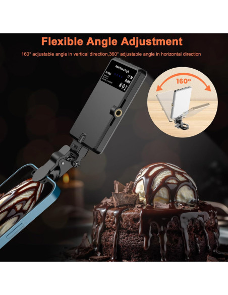 Trípode Automático TONEOF 168cm con Luz Selfie LED 60