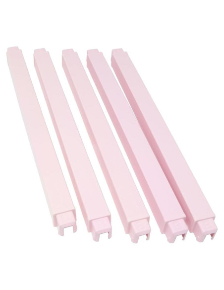 Piezas de Repuesto Barbie Dreamhouse HMX10 - 5 Columnas Rosas