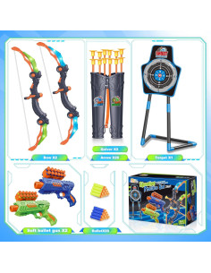 Conjunto de Arco y Flecha SpringFlower con Luz LED - 2 en 1 2