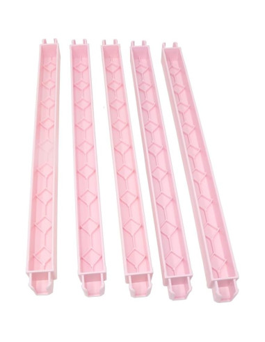 Piezas de Repuesto Barbie Dreamhouse HMX10 - 5 Columnas Rosas