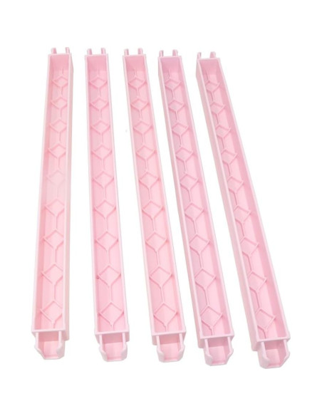 Piezas de Repuesto Barbie Dreamhouse HMX10 - 5 Columnas Rosas