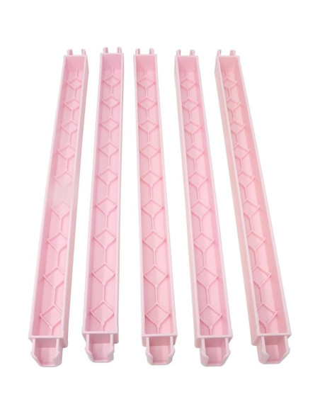 Piezas de Repuesto Barbie Dreamhouse HMX10 - 5 Columnas Rosas