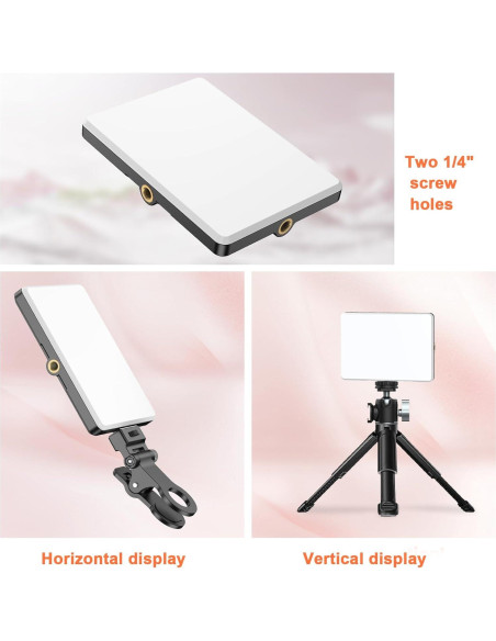 Trípode Automático TONEOF 168cm con Luz Selfie LED 60