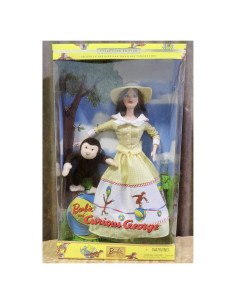 Barbie y Jorge el Curioso - Muñecos de Colección Mattel