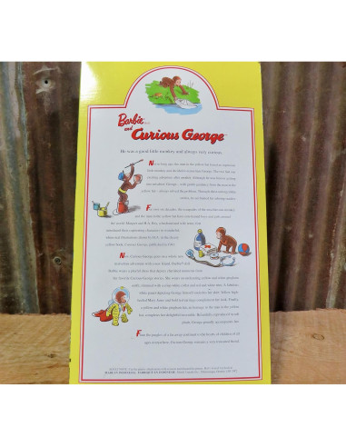 Barbie y Jorge el Curioso - Muñecos de Colección Mattel