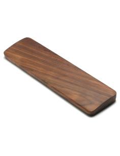 Reposamuñecas Ergonómico de Madera de Nogal 30x8cm