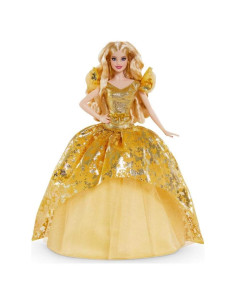 Muñeca Barbie Vacaciones 2020 Rubia con Soporte y Certificado