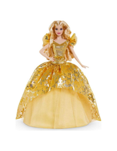 Muñeca Barbie Vacaciones 2020 Rubia con Soporte y Certificado