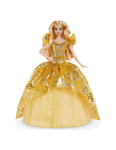 Muñeca Barbie Vacaciones 2020 Rubia con Soporte y Certificado