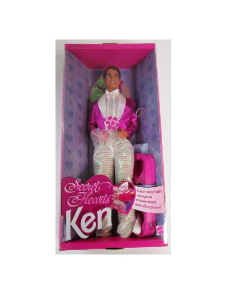Muñeco Ken Corazones Secretos Mattel 1992 - 363.5g