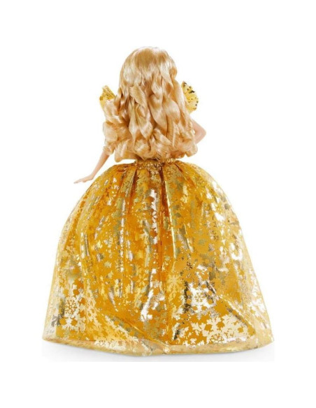 Muñeca Barbie Vacaciones 2020 Rubia con Soporte y Certificado