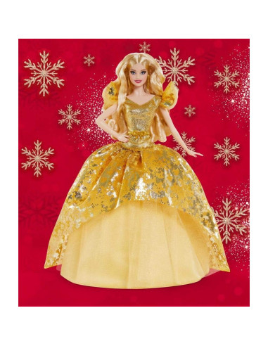 Muñeca Barbie Vacaciones 2020 Rubia con Soporte y Certificado