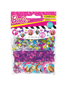 Confeti Barbie Sparkle 9g - Accesorio de Fiesta Colorido