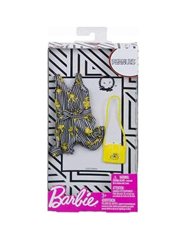 Ropa de Muñeca Barbie Mono Woodstock con Accesorios