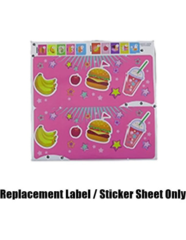 Piezas de Repuesto Barbie GMW07 - Etiquetas Calcomanías