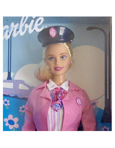 Muñeca Barbie Tren de Viaje Divertido con Bolsa y Delantal 2
