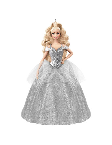 Adorno Navideño Hallmark 2021 Muñeca Barbie 11.68 cm