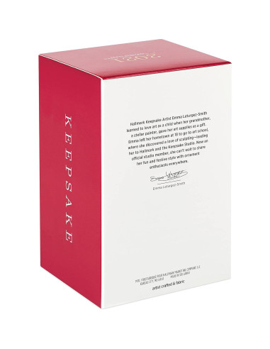 Adorno Navideño Hallmark 2021 Muñeca Barbie 11.68 cm