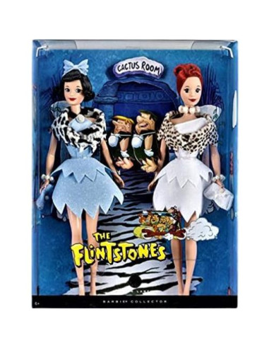 Muñecas Barbie Coleccionista Los Picapiedra - Wilma y Betty