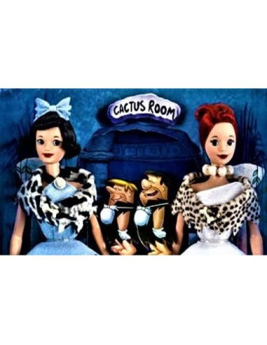 Muñecas Barbie Coleccionista Los Picapiedra - Wilma y Betty