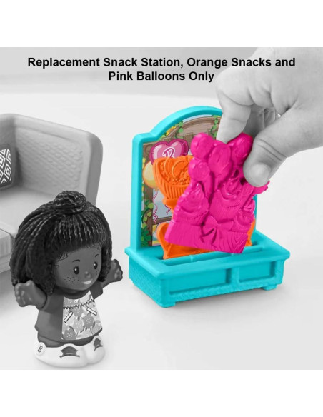 Repuesto Fisher-Price Little People HJW78 Estación de Snacks