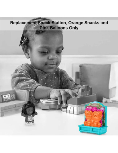 Repuesto Fisher-Price Little People HJW78 Estación de Snacks