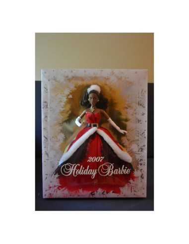 Muñeca Barbie Coleccionista Vacaciones 2007 - Glamour Navideño