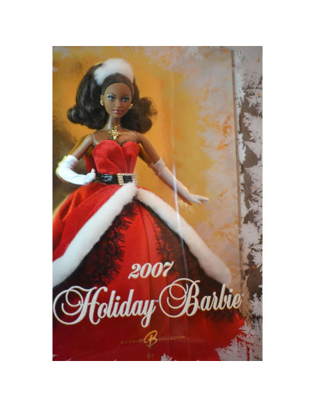 Muñeca Barbie Coleccionista Vacaciones 2007 - Glamour Navideño