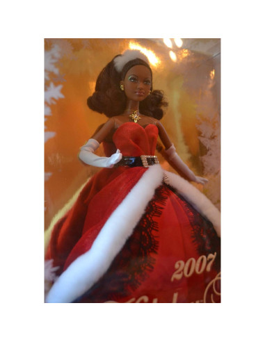 Muñeca Barbie Coleccionista Vacaciones 2007 - Glamour Navideño