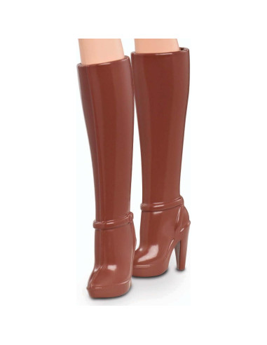 Muñeca Barbie Coleccionista Look Compradora Ciudad Vestido Blanco