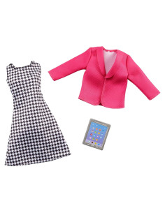 Ropa de Muñeca Barbie Ejecutiva de Negocios con Tableta