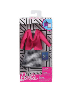 Ropa de Muñeca Barbie Ejecutiva de Negocios con Tableta 2